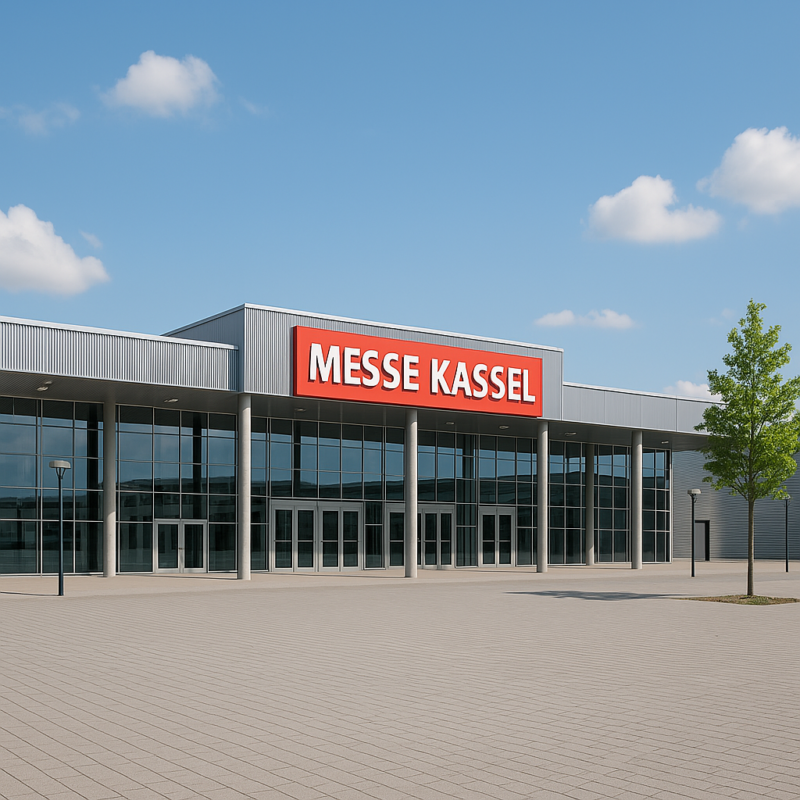 Bild wurde als Vorschaubild "Messe Kassel" von ChatGPT erstellt.